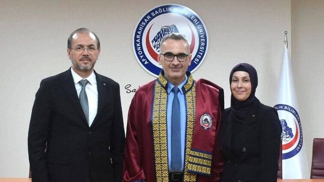 AFSÜ’DE MUSTAFA DOĞAN PROFESÖRLÜĞE YÜKSELDİ