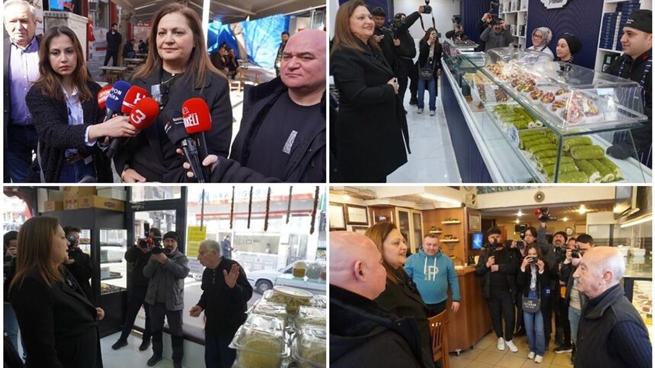 BAŞKAN KÖKSAL UZUN ÇARŞI ESNAFINI ZİYARET ETTİ