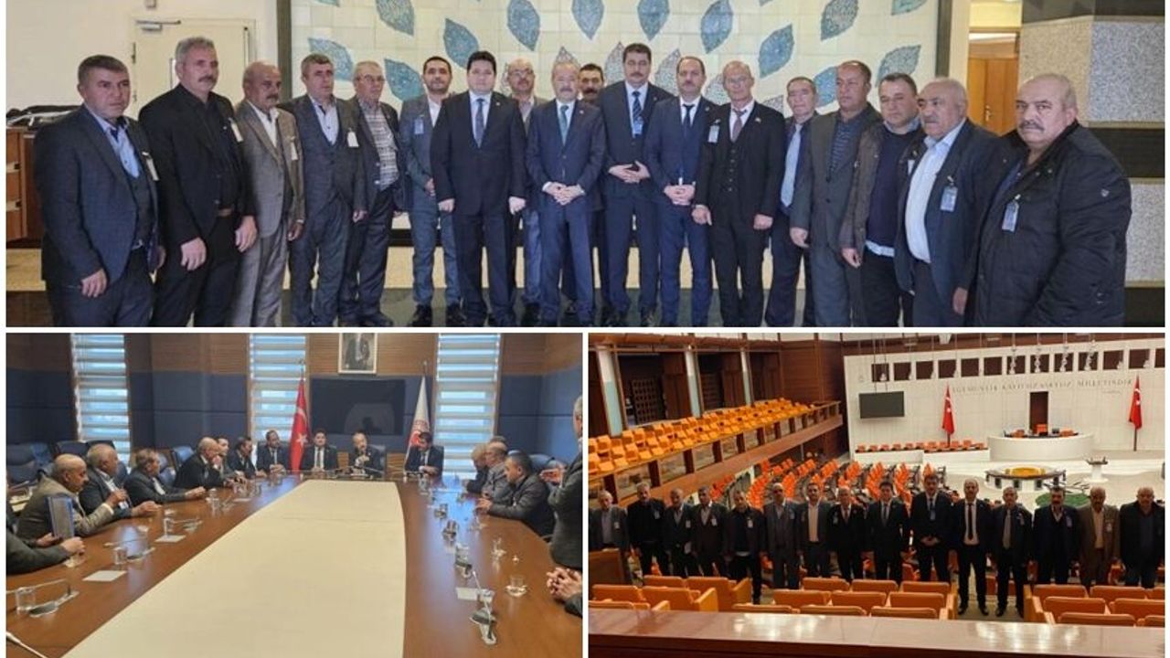 MİLLETVEKİLİ TAYTAK, BOLVADİN HEYETİYLE MECLİSTE İLÇENİN SORUNLARINI GÖRÜŞTÜ