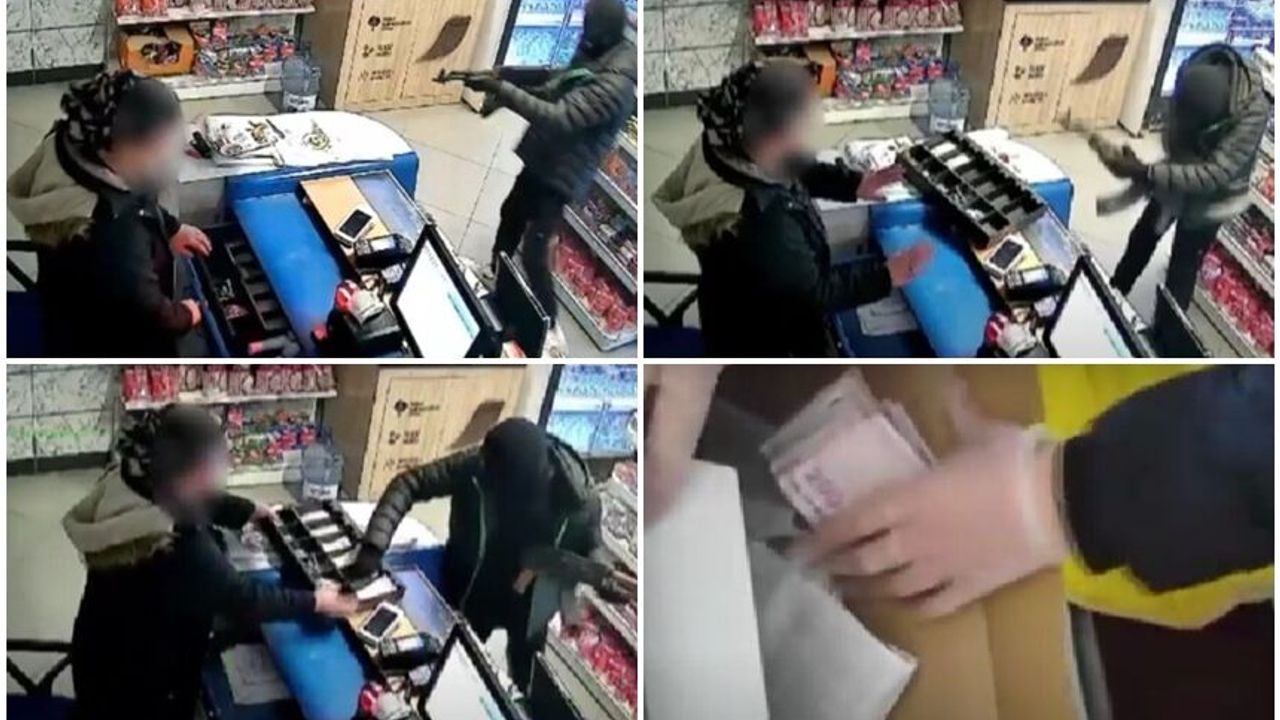 DİNAR’DA SAHTE KALAŞNİKOFLU SOYGUNCU YAKALANDI