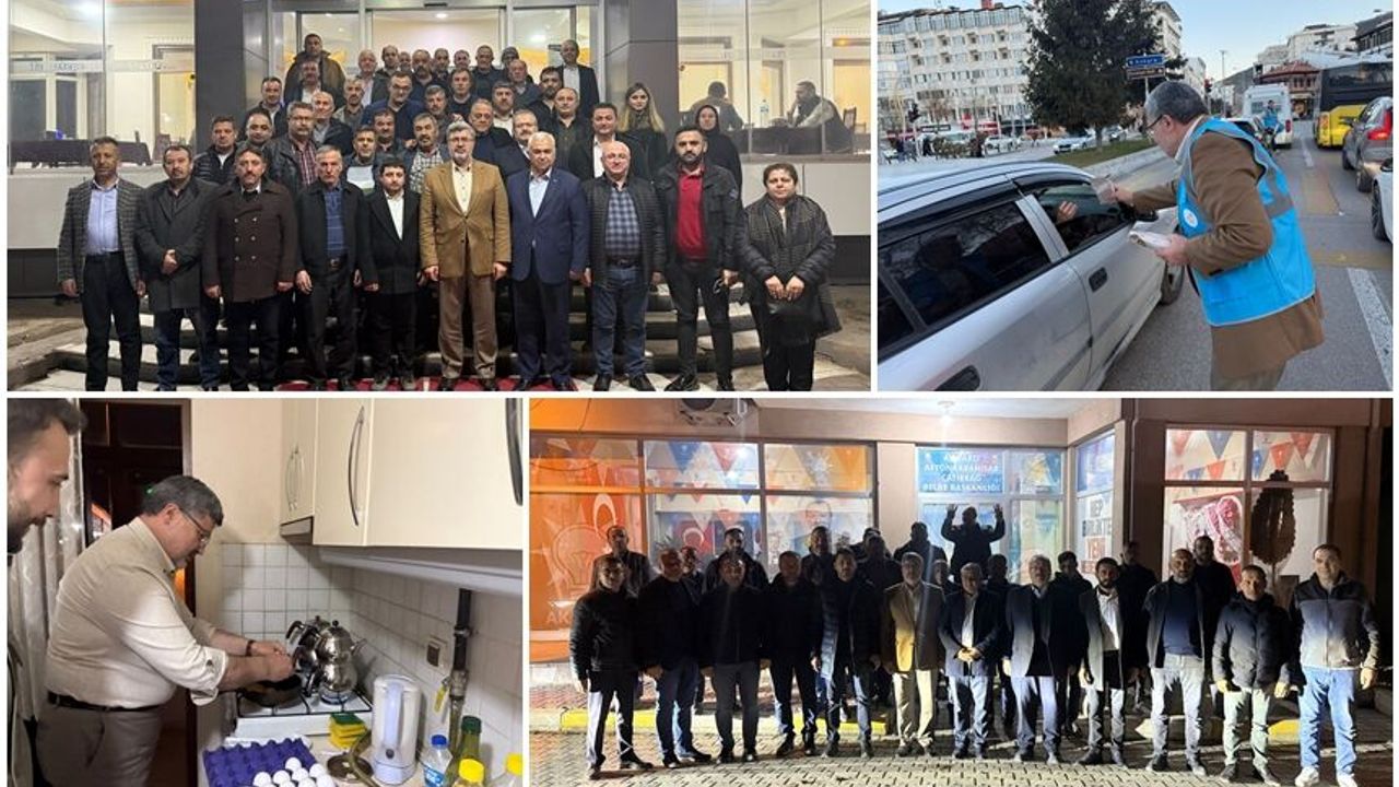 ÖZKAYA, “AK PARTİ OLARAK HER ZAMAN MİLLETİMİZİN YANINDA VE ONLARIN EMRİNDEYİZ.”