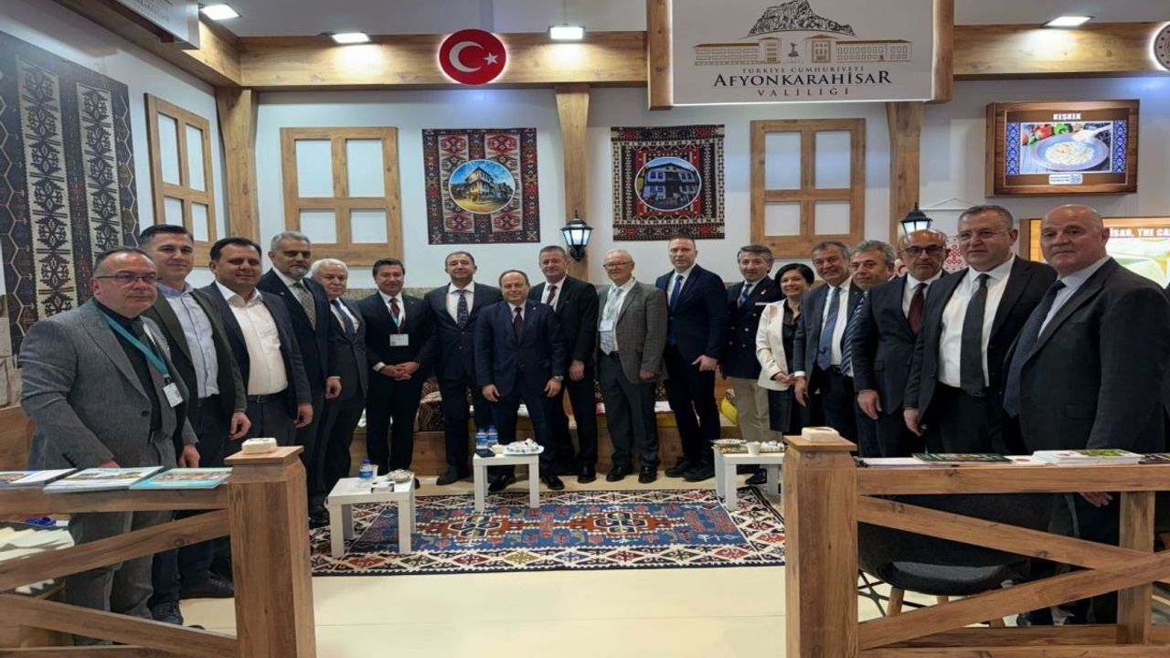 ITB BERLİN FUARI'NDA AFYONKARAHİSAR YOĞUN İLGİ GÖRÜYOR