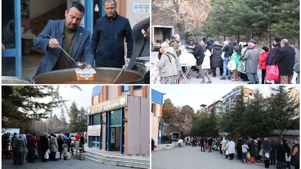 BAŞKAN ÖZTAŞ, İFTAR YEMEĞİ DAĞITIMINA KATILDI