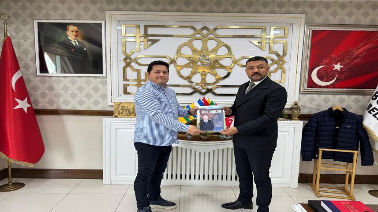 BAŞKAN AYNACI’YA ÜLKÜ OCAKLARINDAN ZİYARET