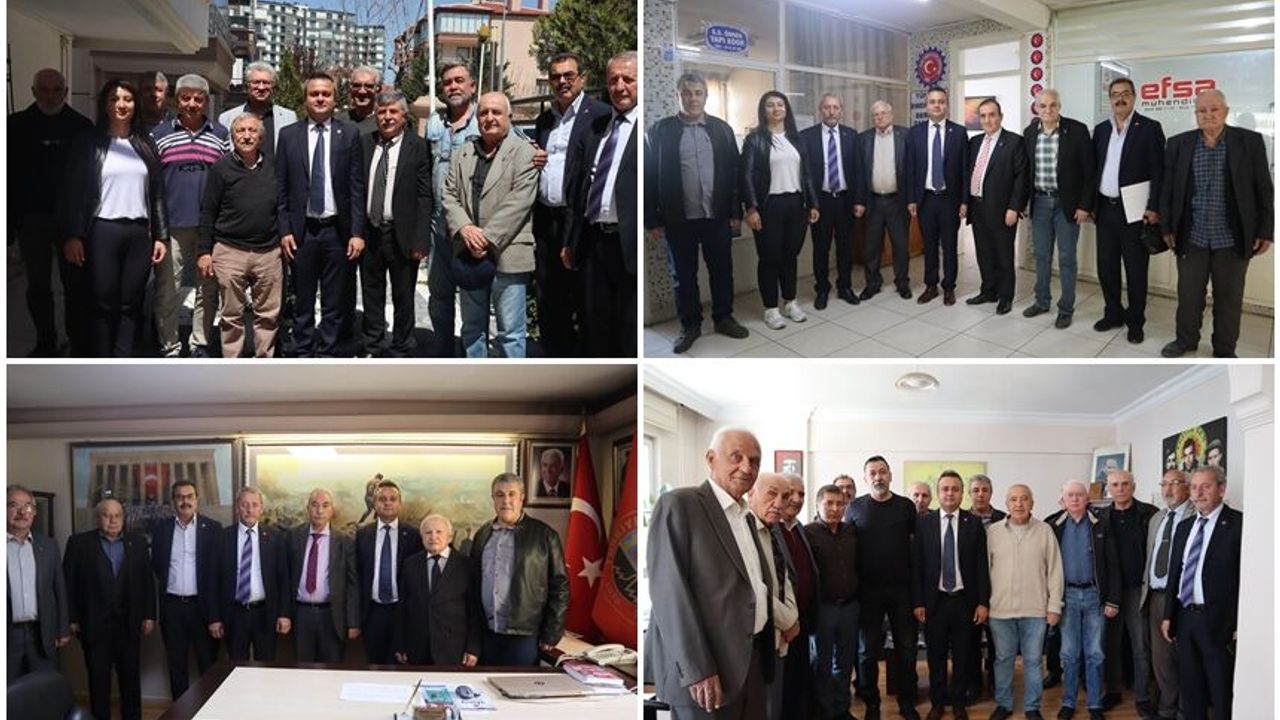 CHP İL YÖNETİMİ STK ZİYARETİNDE