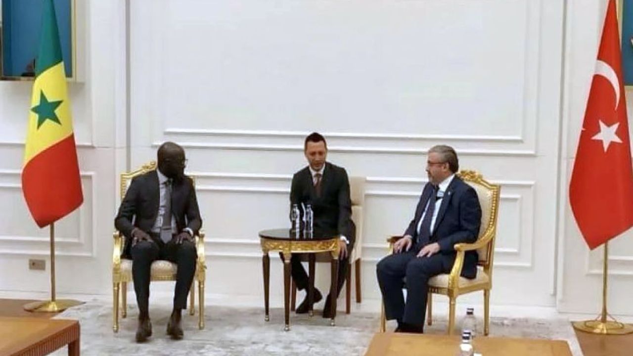YURUNUSEVEN İLE SENEGAL MECLİS BAŞKANI ARASINDA ÖNEMLİ GÖRÜŞME