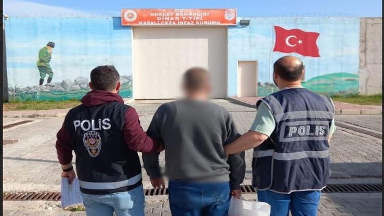 POLİS 13 YILA HÜKÜMLÜ ŞAHSI YAKALADI