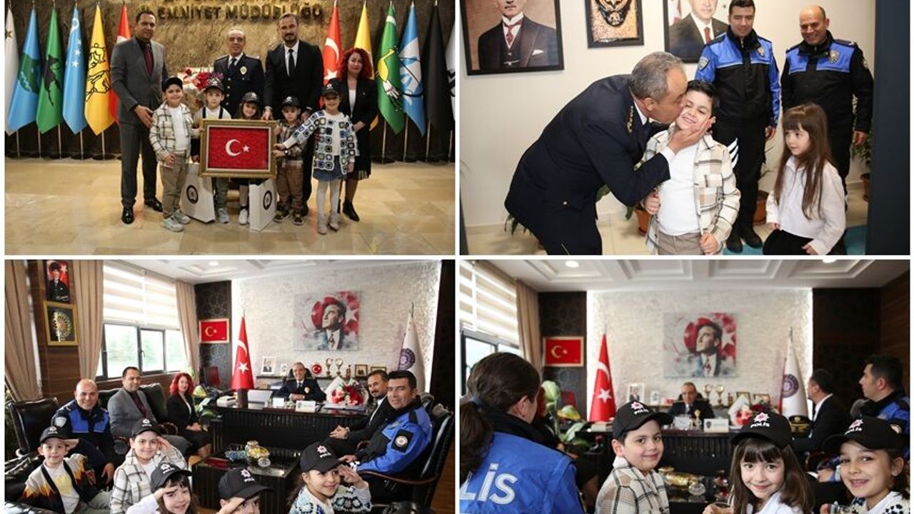 ÖĞRENCİLER POLİS BAYRAMINI KUTLADI