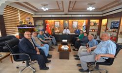 SANDIKLI CHP İLÇE TEŞKİLATINDAN BAŞKAN ÖZTAŞ’A ZİYARET