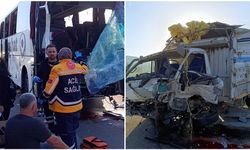 SANDIKLI'DA OTOBÜS KAZASI: 1 ÖLÜ, 16 YARALI