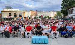 AFYONKARAHİSAR’DA MİLLİ HEYECAN DEV EKRANDA YAŞANDI