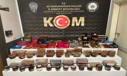 POLİS KAÇAK NARGİLE TÜTÜNÜ ELE GEÇİRDİ