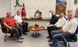 1903 AFYON BEŞİKTAŞLILAR DERNEĞİ'NDEN BAŞKAN KÖKSAL'A ZİYARET