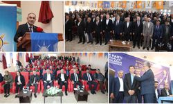 AK PARTİ KONGRELERİ'NDE MEVCUT İLÇE BAŞKANLARIYLA DEVAM