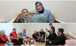 VALİ YİĞİTBAŞI, 100 YAŞINDAKİ ŞÜKRİYE BİNBAŞ’I EVİNDE ZİYARET ETTİ