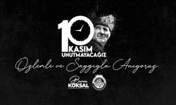 BAŞKAN BURCU KÖKSAL'IN 10 KASIM ATATÜRK'Ü ANMA GÜNÜ MESAJI