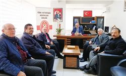 AK PARTİ İL YÖNETİMİNDEN VETERİNER HEKİMLERE HAYIRLI OLSUN ZİYARETİ