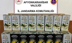 JANDARMA SAHTE ZEYTİNYAĞI ELE GEÇİRDİ