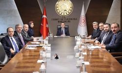 BAKAN KACIR, AFYON HEYETİ İLE GÖRÜŞTÜ