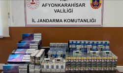 JANDARMA ÇOK SAYIDA KAÇAK SİGARA ELE GEÇİRDİ