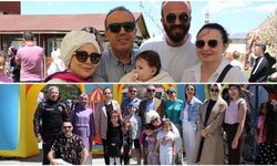 EMNİYET MÜDÜRLÜĞÜ YERLEŞKESİNDE ÇOCUKLARLA 23 NİSAN KUTLAMASI