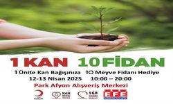 KIZILAY’DAN “1 KAN 10 FİDAN” KAMPANYASI