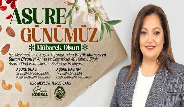 GELENEKSEL AŞURE GÜNÜ ETKİNLİKLERİ BAŞLIYOR