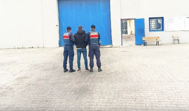 JANDARMA FİRARİ HÜKÜMLÜYÜ YAKALADI