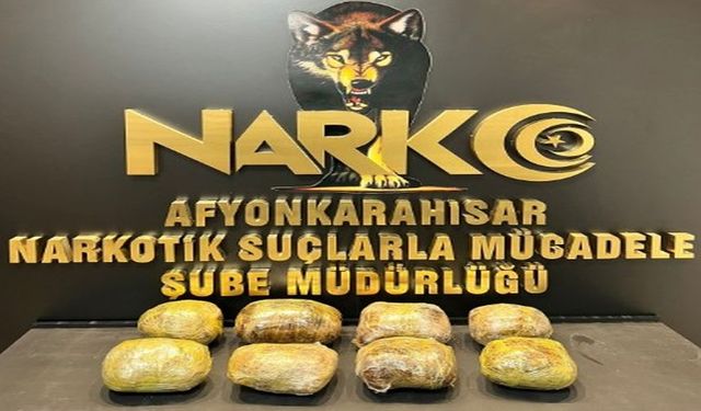 POLİS 4 KİLO 300 GRAM UYUŞTURUCU MADDE ELE GEÇİRDİ