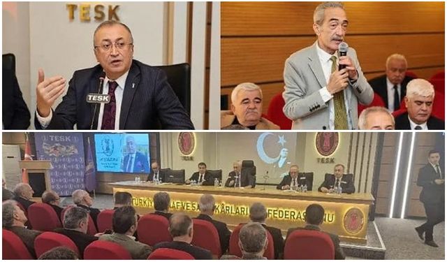 CENGİZ ÜSTÜN, AFYON ESNAFINI TEMSİL ETTİ