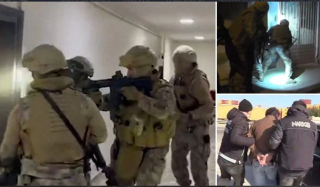 EMNİYETTEN AFYON’DA NARKOKAPAN-9 OPERASYONU