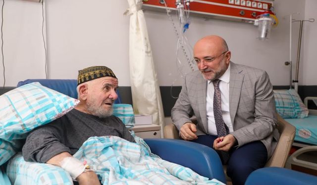 BAŞKAN ŞAHİN’DEN YILDIRIM DEDE’YE ANLAMLI ZİYARET