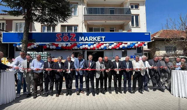 SÖZ MARKET 34 ŞUBESİNİ DEREÇİNE’DE AÇTI