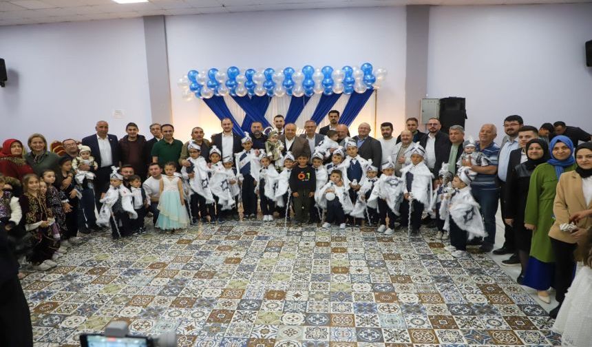 AK PARTİ'DEN 23 NİSAN’DA 23 ÇOCUĞA SÜNNET ŞÖLENİ